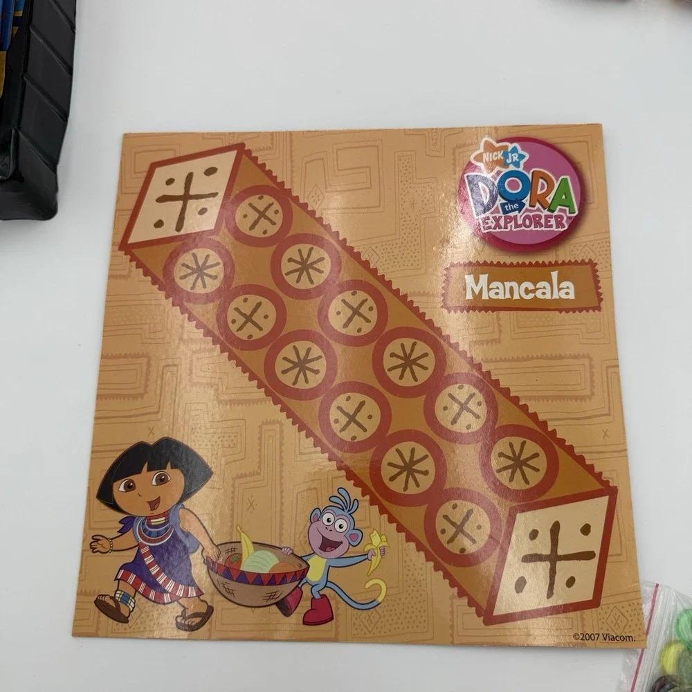 Vintage 2006 Cardinal NICK JR. Dora The Explorer‎ Game Set 10 Games Girl Gift